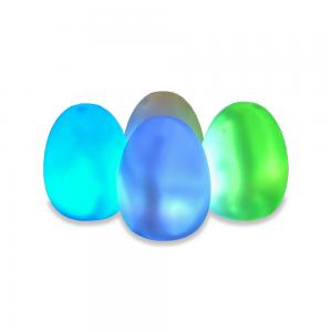 Lichtgevende eieren klein - set van 4