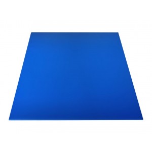 Speelmat 200 x 100 x 2 cm - Blauw