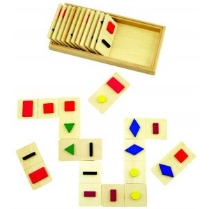 Tast domino - vormen en kleuren