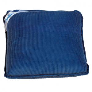 Trilkussen blauw corduroy