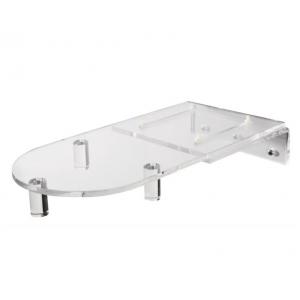 Verstelbare plastic wandbeugel met deksel voor Nenko bubbelunit Ø 20 cm