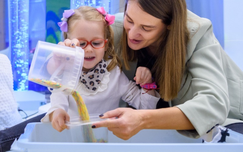 Snoezelen voor gehandicapten 